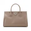 Jimmychoo/吉米周 轻质摩卡柔软粒面山羊皮手提袋 j000068155001