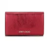 Jimmychoo/吉米周 罂粟蚀刻金属皮革欧式钱包 j000073356001