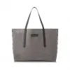 Jimmychoo/吉米周 铁灰色鳄鱼纹印花麂皮手提袋 j000079029001