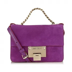 Jimmychoo/吉米周 Madeline麂皮迷你斜挎包 j000081437001