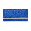 Jimmychoo/吉米周 海军蓝亮片织物配件手拿包 j144nk3cgf304001
