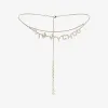 Jimmychoo/吉米周 BODYCHAIN身体链-水晶饰金色金属身体链 JIMMYCHOOBODYCHAINMJI0C3720