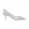 Jimmychoo/吉米周 浅紫色渐变闪粉面料高跟鞋  LOVE65VLD051413