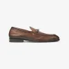 Jimmychoo/吉米周 MARTI REVERSE | 链饰暗棕褐色水牛皮乐福鞋 MARTIREVERSEOVD025933