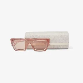 Jimmychoo/吉米周 施华洛世奇水晶饰裸色方框太阳镜 MEGSS51EFWM0C7481