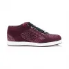 Jimmychoo/吉米周 Vino Galaxy粗糙闪光和绒面革运动鞋 MIAMIXDT061327