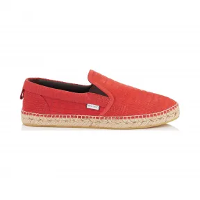Jimmychoo/吉米周 Ultra Red Croc印花牛巴革帆布鞋 VLADCRK060996