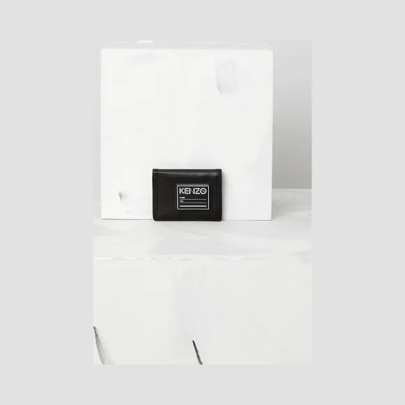 凯卓/Kenzo 黑色 配件 皮革卡夹 F665PM101L42.99.TU