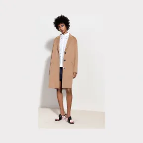 凯卓/Kenzo 女士 深米色 外套 开司米羊绒大衣 F752MA162570.13.36