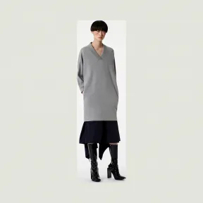 凯卓/Kenzo 女士 灰色 连衣裙 徽标连衣裙 F752RO728952.95.L
