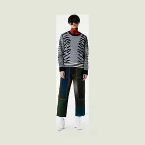 凯卓/Kenzo 女士 黑色卡其色 裤子 -北灯-裤子 F762PA25751B.51.34