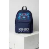 凯卓/Kenzo 海军蓝 背包 大号老虎帆布背包 F855SF300F20.76A.TU