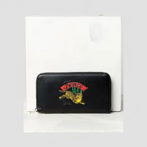 凯卓/Kenzo 黑色 钱包 老虎跳皮钱包 F865PM705L42.99.TU