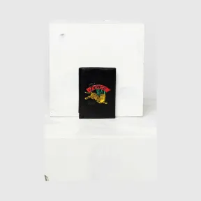 凯卓/Kenzo 黑色 护照夹 跳跃老虎皮革护照夹 F865PM710L42.99.TU
