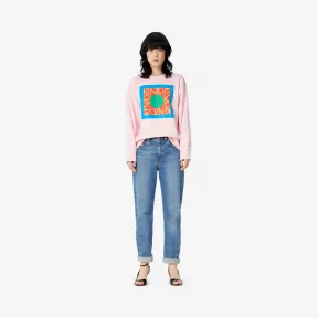 凯卓/Kenzo 淡粉色 运动衫 方形徽标运动衫 F952SW778951.33.L