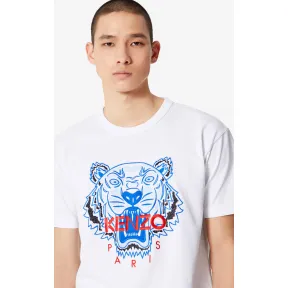 凯卓/Kenzo 白色 T恤 老虎T恤 F955TS0774W7.01.S