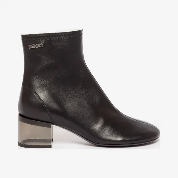 凯卓/Kenzo 黑色 靴子 K-Round高跟踝靴 F962BT002L51.99.38