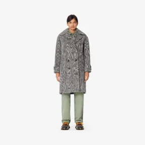 凯卓/Kenzo 中灰 羽绒服 摩尔纹老虎大衣 F962MA0245J3.96.34