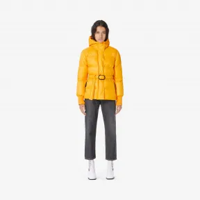 凯卓/Kenzo 菊黄色 羽绒服 缝河豚外套 F962OU047565.41.L