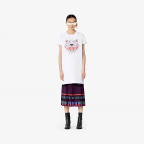 凯卓/Kenzo 白色 礼服 老虎T恤连衣裙 F962RO8514YI.01.L