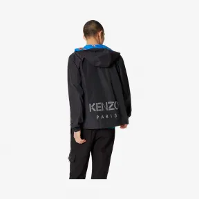 凯卓/Kenzo 黑色 领带 可逆徽标防风塞 F965BL1511NG.99.L