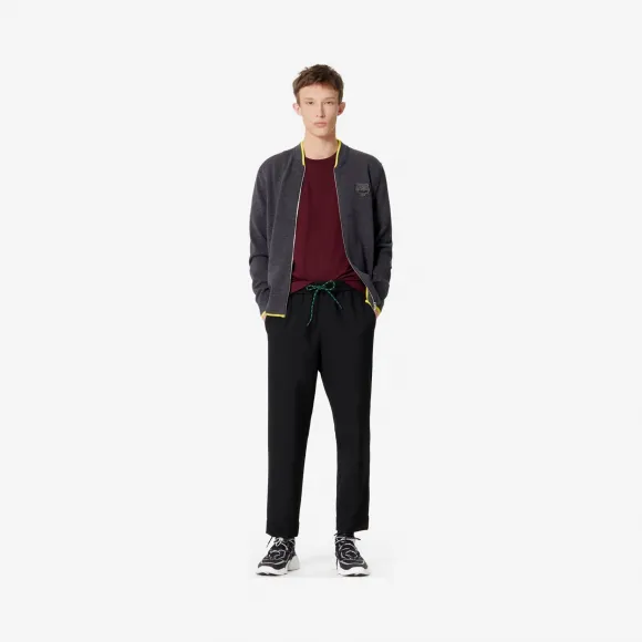 凯卓/Kenzo 煤灰色 开衫 老虎拉链开衫 F965CA1023AB.98.L