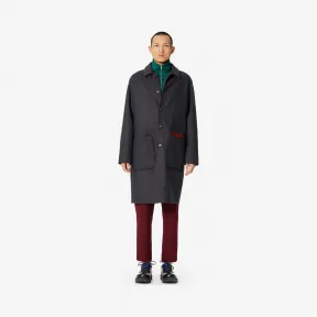 凯卓/Kenzo 深灰色 羽绒服 羊毛两色外套 F965MA3171OH.97.44