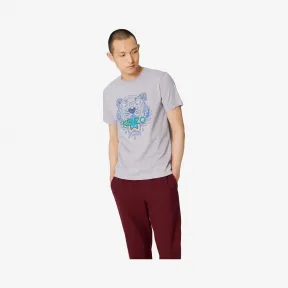 凯卓/Kenzo 珍珠灰 T恤 老虎T恤 F965TS0504YA.94.L