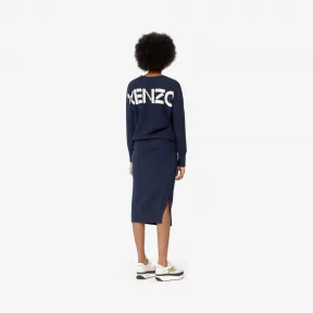 凯卓/Kenzo 深蓝色 套头衫 跳线 FA52PU496814.77.L