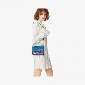 凯卓/Kenzo 深蓝色 斜挎包 迷你TALI斜挎包 FA52SA202L27.73.TU
