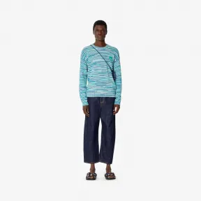凯卓/Kenzo 薄荷蓝 牛仔裤 虎跳线 FA55PU5053AF.58.L