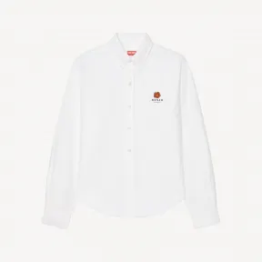 凯卓/Kenzo 'BOKE FLOWER' crest slim-fit shirt FC62CH0679LO.01.34