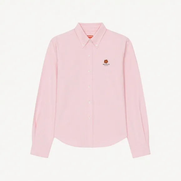 凯卓/Kenzo 'BOKE FLOWER' crest slim-fit shirt FC62CH0679LO.30.34