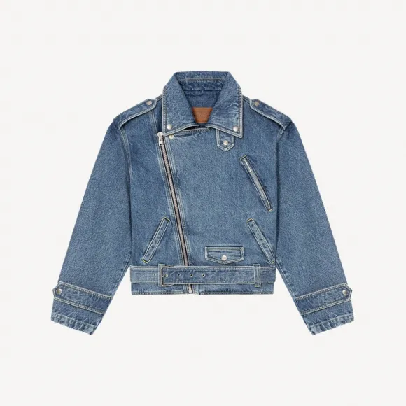 凯卓/Kenzo Denim biker jacket FC62DB2369FI.67.L
