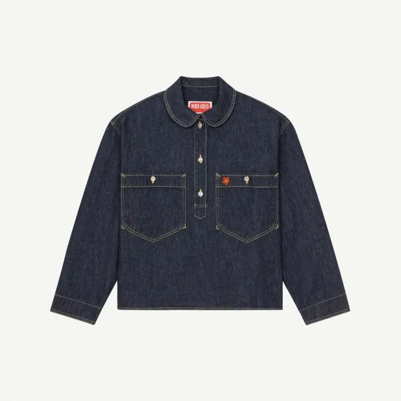 凯卓/Kenzo Denim polo shirt FC62DC2349EB.78.M