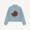 凯卓/Kenzo 'KENZO Poppy' denim jacket FC62DV2359GI.64.L