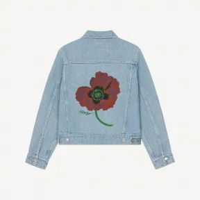 凯卓/Kenzo 'KENZO Poppy' denim jacket FC62DV2359GI.64.L