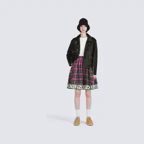 凯卓/Kenzo Flared checked skirt FC62JU1879LN.26.36