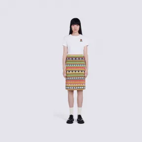 凯卓/Kenzo 'Fairisle' jacquard skirt FC62JU3173CH.11.L