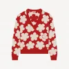 凯卓/Kenzo 'Hana Dots' jacquard jumper FC62PU3263CO.21.L