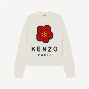 凯卓/Kenzo 'BOKE FLOWER' merino wool jumper FC62PU3443LD.02.L
