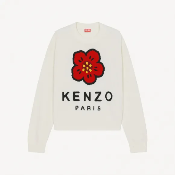 凯卓/Kenzo 'BOKE FLOWER' merino wool jumper FC62PU3443LD.02.L