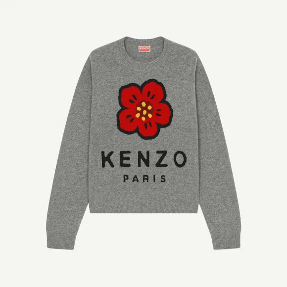 凯卓/Kenzo 'BOKE FLOWER' merino wool jumper FC62PU3443LD.96.L