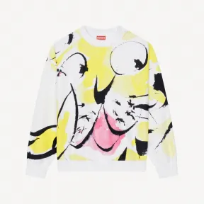 凯卓/Kenzo 'Akae Smiling Tiger' kimono sweatshirt FC62SW6574MI.01.L