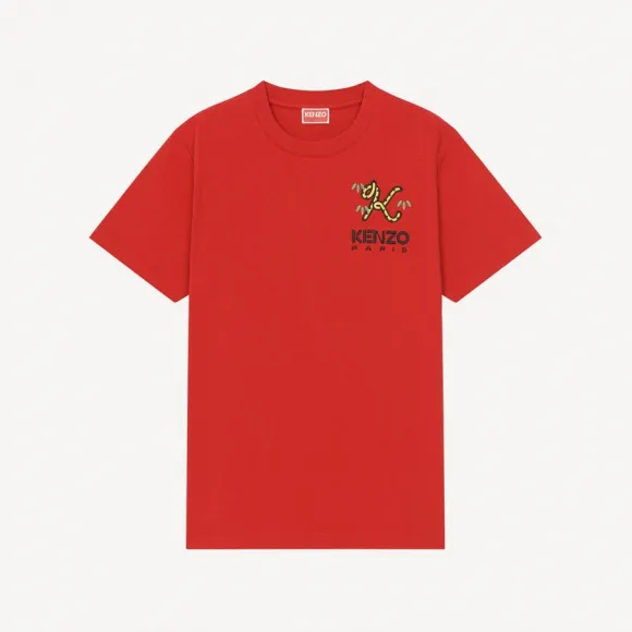 凯卓/Kenzo 'Tiger Tail K' loose T-shirt FC62TS0114SY.21.L