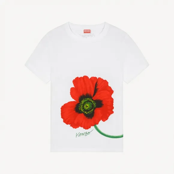 凯卓/Kenzo 'KENZO Poppy' T-shirt FC62TS0134SO.01.L