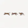 凯卓/Kenzo Set of 3 metal 'Running Tiger' badges FC65AC106M01.MU.TU