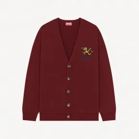 凯卓/Kenzo 'Tiger Tail K' merino wool cardigan FC65CA3423LA.23.L