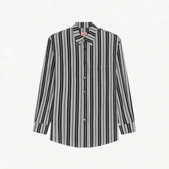 凯卓/Kenzo 'College Stripe' casual shirt FC65CH4089P8.96.38