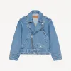 凯卓/Kenzo Denim biker jacket FC65DB3009FI.67.L